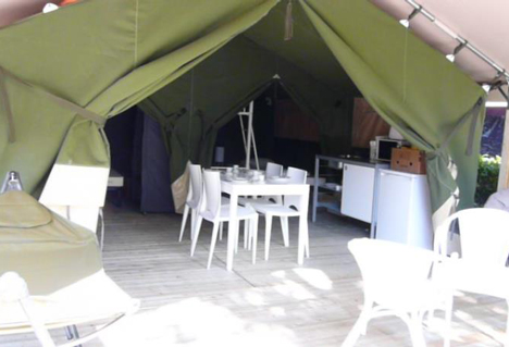 camping intérieur