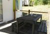 terrasbank hout stacaravan